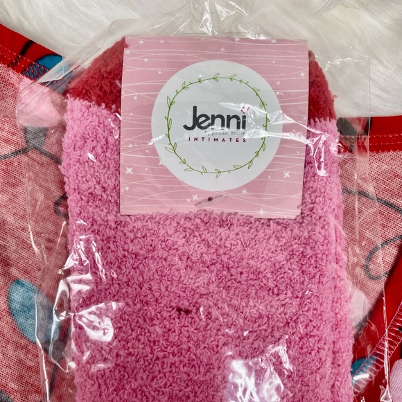 NWT Jennifer Moore Graphic Christmas Lights Sleepshirt and Socks Gift Set - Picture 5 of 5